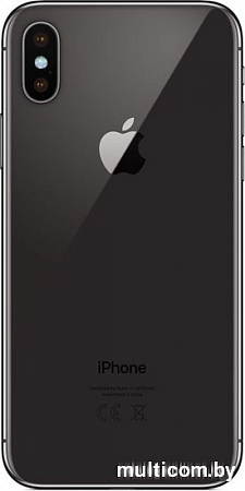 Смартфон Apple iPhone X 64GB (серый космос)