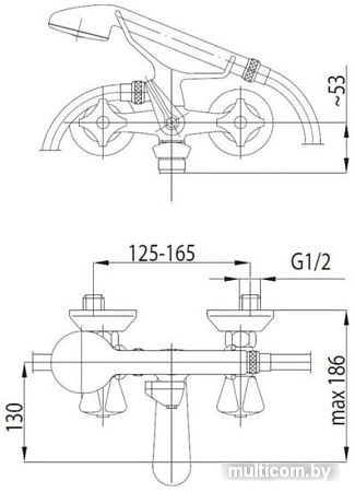 Смеситель Armatura Standard 304-190-00