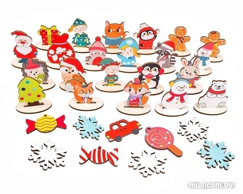 Развивающая игрушка Smile Decor Адвент-Календарь Ф283