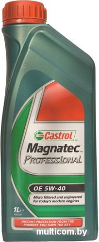 Моторное масло Castrol Magnatec Professional OE 5W-40 1л