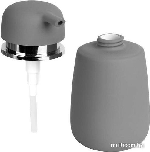 Дозатор для жидкого мыла АкваЛиния Soft B4333A-1G (серый)