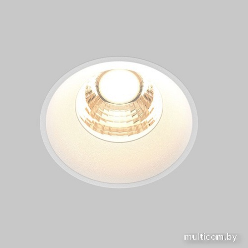 Точечный светильник Maytoni Round DL058-7W3K-TRS-W