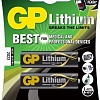 Элементы питания GP Lithium AA 2 шт. GP15LF-2CR2