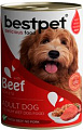 Консервированный корм для собак Bestpet с говядиной в соусе 400 г