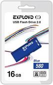 USB Flash Exployd 580 16GB (синий) [EX-16GB-580-Blue]