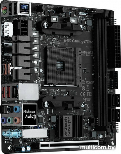 Материнская плата ASRock Fatal1ty B450 Gaming-ITX/ac