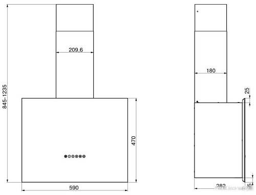 Кухонная вытяжка Elikor Метеорит 60П-700-Э4Д 192315 (белый)