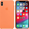 Чехол Apple Silicone Case для iPhone XS Max (свежая папайя)