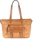 Женская сумка David Jones 823-6834-4-MST (dark camel)