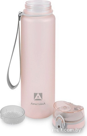 Бутылка для воды Арктика 720-1000-PKM 1л (розовый)