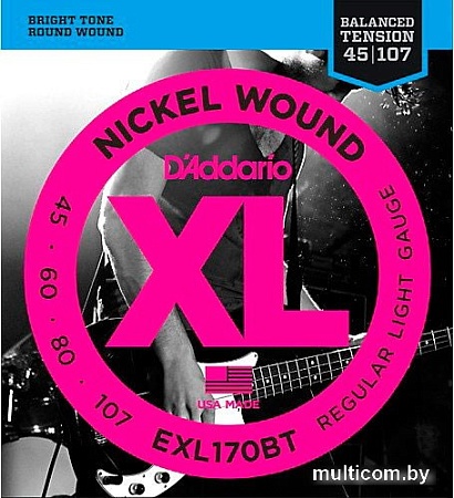 Струны для гитары D'Addario EXL-170BT