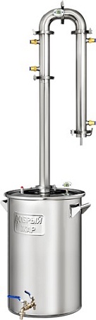 Дистиллятор Добрый жар Абсолют (50л, 7 трубок)