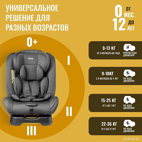 Детское автокресло Nino Comfort ZY02A (черный)