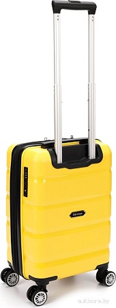 Чемодан-спиннер Torber В Отпуск T1902S (желтый)