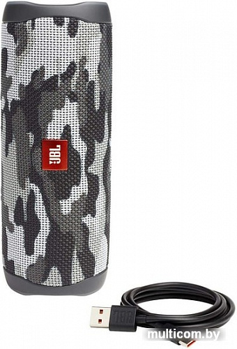 Беспроводная колонка JBL Flip 5 (черный камуфляж)