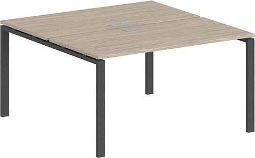 Стол Norden 140x123.8x75 SG.242.OL.63.AN (антрацит/дуб светлый)