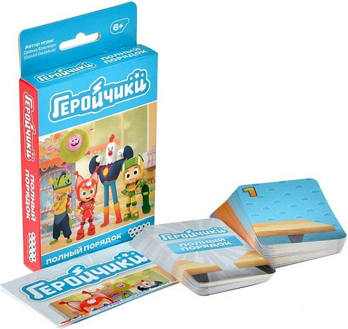 Детская настольная игра Мир Хобби Геройчики Полный порядок