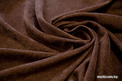 Комплект штор Decoretto Канвас горький шоколад КГШ-K110 3.75x2.6 м (коричневый, 2 шт)