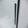 Душевая дверь Grossman Galaxy 100x195 100.K33.01.100.21.02 (черный матовый/стекло шиншилла)