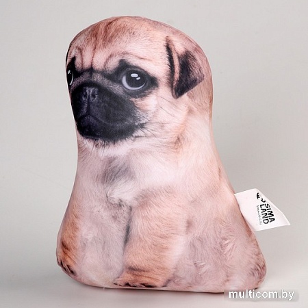 Декоративная подушка Mni Mnu Мопс 9784118