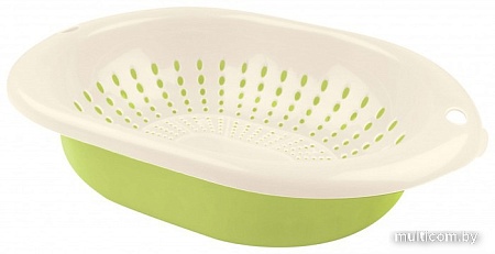 Дуршлаг Бытпласт 431212309 (зеленый)