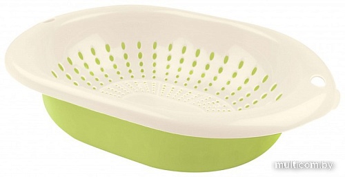 Дуршлаг Бытпласт 431212309 (зеленый)