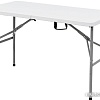 Стол Calviano Складной, прямоугольный 122x60.5 см (белый)