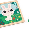 Развивающая игра Janod Белый кролик J07112