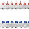 Запорная арматура Varmega Коллектор для теплого пола с расходомерами VM15112 ВР 1&amp;quot;