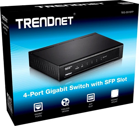 Коммутатор TRENDnet TEG-S51SFP (v1.1R)