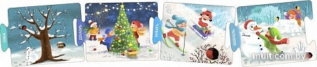 Развивающая игра Робинс Пазлы. Времена года