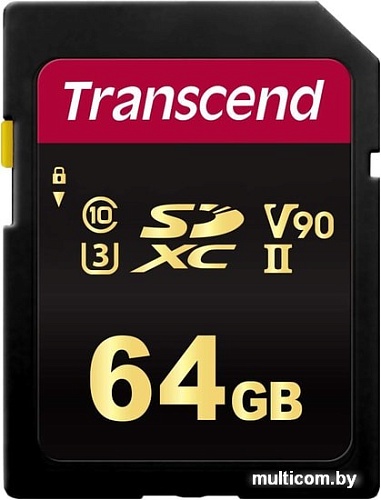 Карта памяти Transcend SDXC 700S 64GB