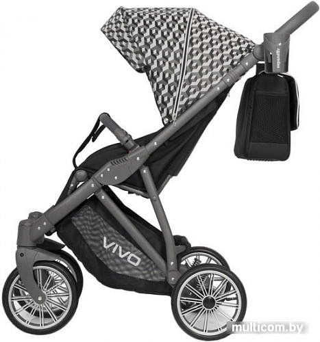 Коляска прогулочная «книга» Expander Vivo (01 Carbon)