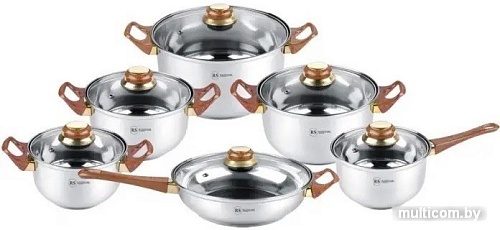 Набор кастрюль Rainstahl RS-1230-12 WD