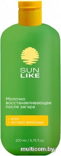Молочко после загара Sun Like Like Восстанавливающее (200 мл)