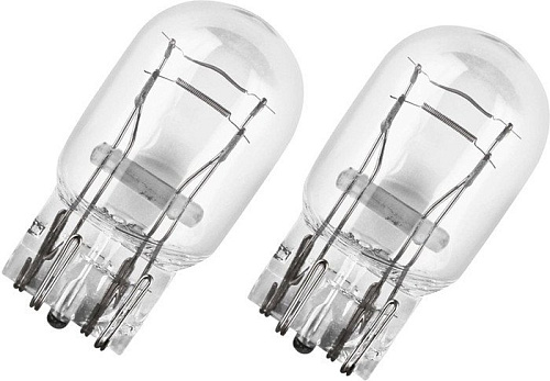 Галогенная лампа Osram W21/5W Original Line 2шт [7515-02B]