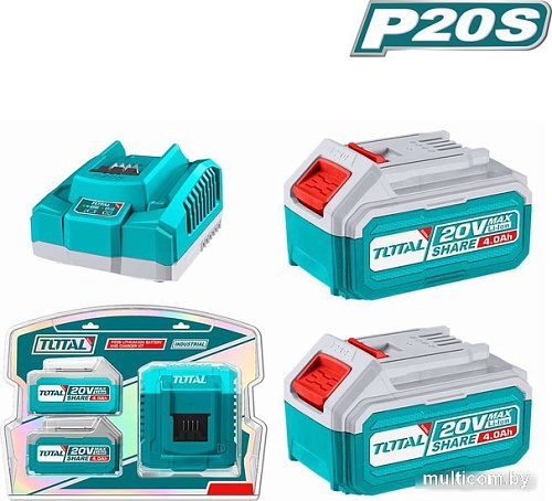 Total TFBCPK1424 (20В/4 Ач + 20В)