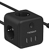 Сетевой фильтр Tessan TS-301 (черный)