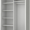 Шкаф распашной Anrex Milan 150 (серый)