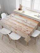 Скатерть JoyArty Деревянное ограждение tc_20378_120x145