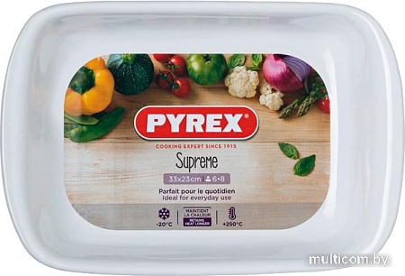Форма для выпечки Pyrex Supreme SU33RR1