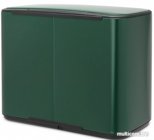 Brabantia Bo Pedal Bin 3 x 11л (зеленая сосна)