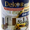 Эмаль Dekor ПФ-115 глянцевая (белый, 0.8 кг)