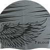 Шапочка для плавания Elous EL0011 (Big Wing, серый)