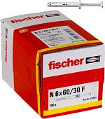 Дюбель-гвоздь Fischer N 6 x 60/30 F 513841 (100 шт)