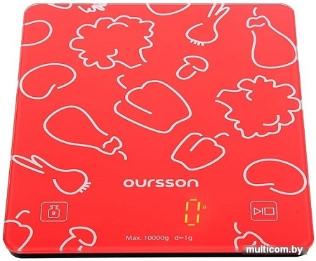 Кухонные весы Oursson KS1001GD/RD