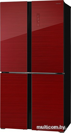 Четырёхдверный холодильник Hiberg RFQ-500DX NFGR Inverter