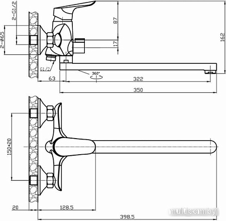 Смеситель Esko Cairo CI 31