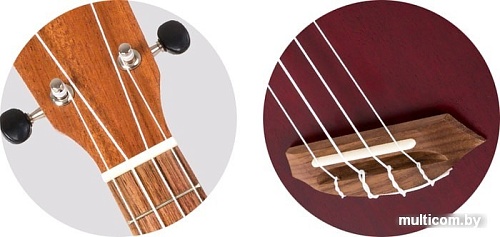 Укулеле Flight NUS380 Coral