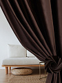 Комплект штор Soft Lines Бархат 9102G-E11 2x2.4 м (шоколад, 2 шт)